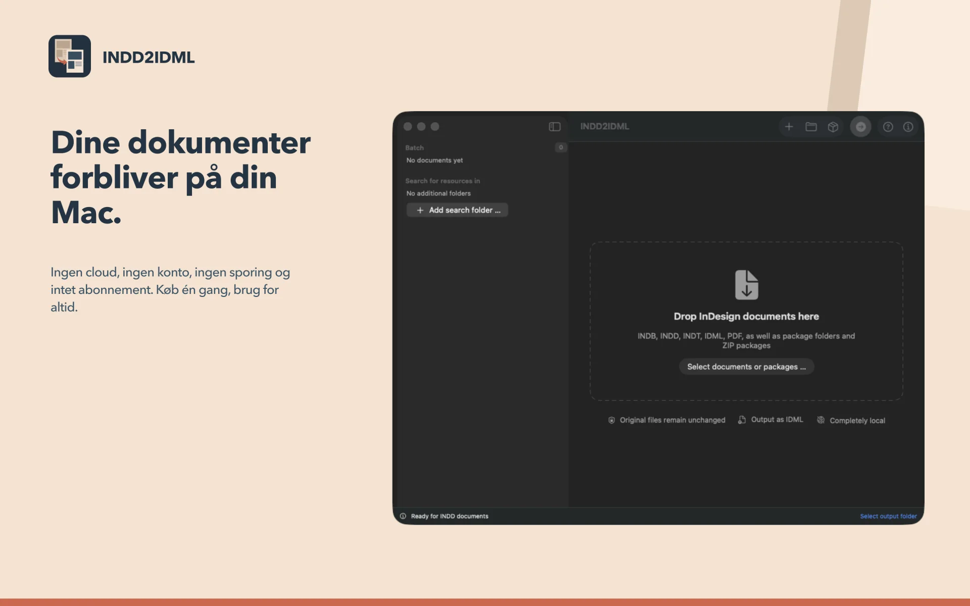 Fuldstændig lokalt