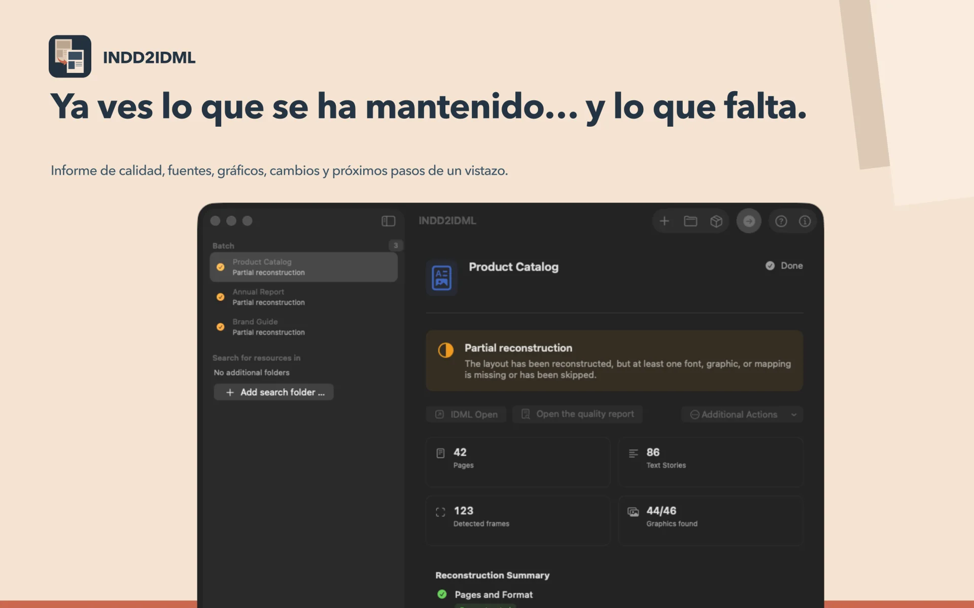 Revisa los resultados