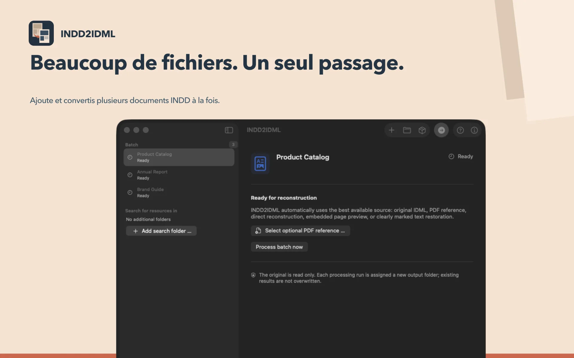 Traitement par lots