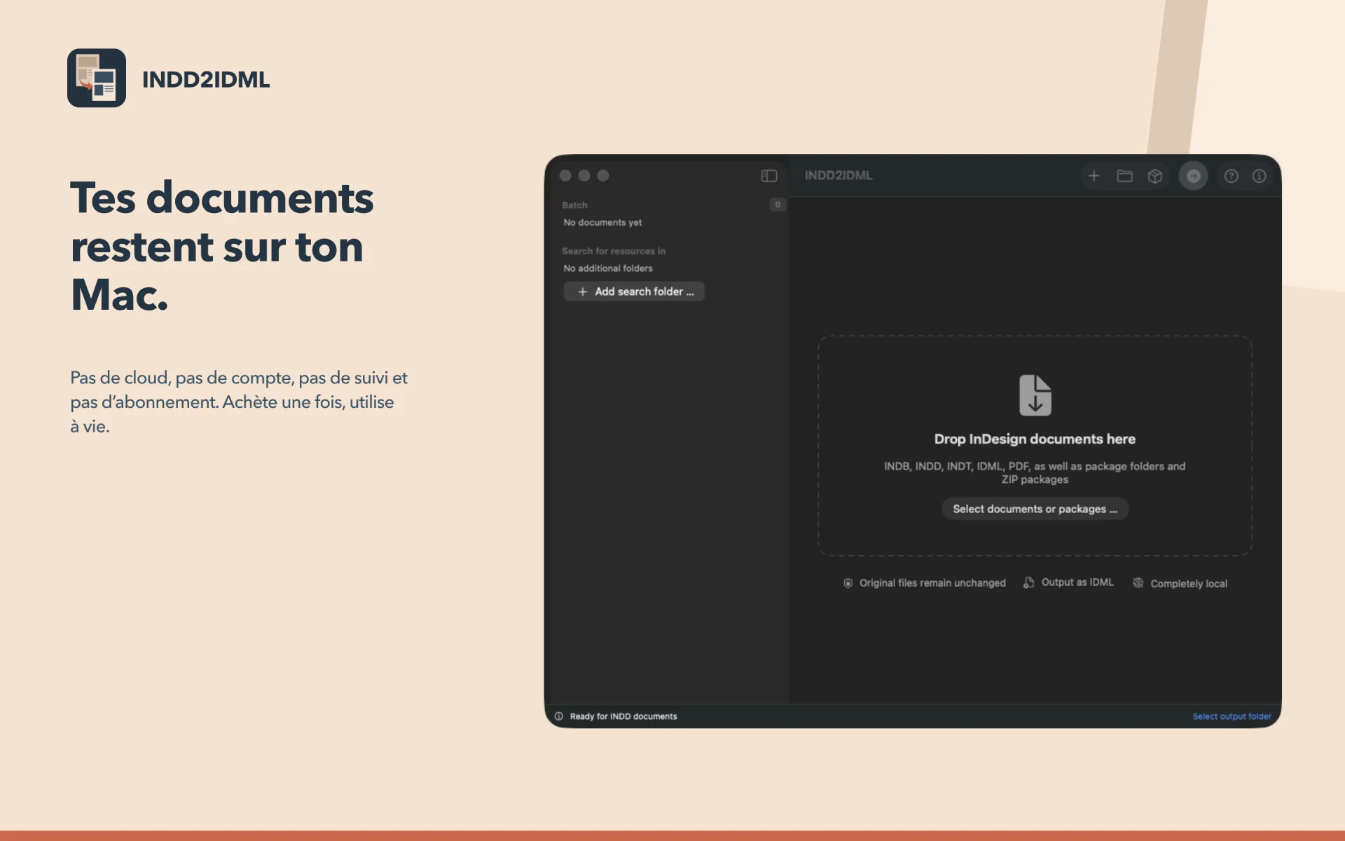 Entièrement localisé